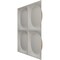 Ekena Millwork 19 5/8in. W x 19 5/8in. H Adonis EnduraWall Decorative 3D Wall Panel Covers 2.67 Sq. Ft. WP20X20ADBGL - alternate 5